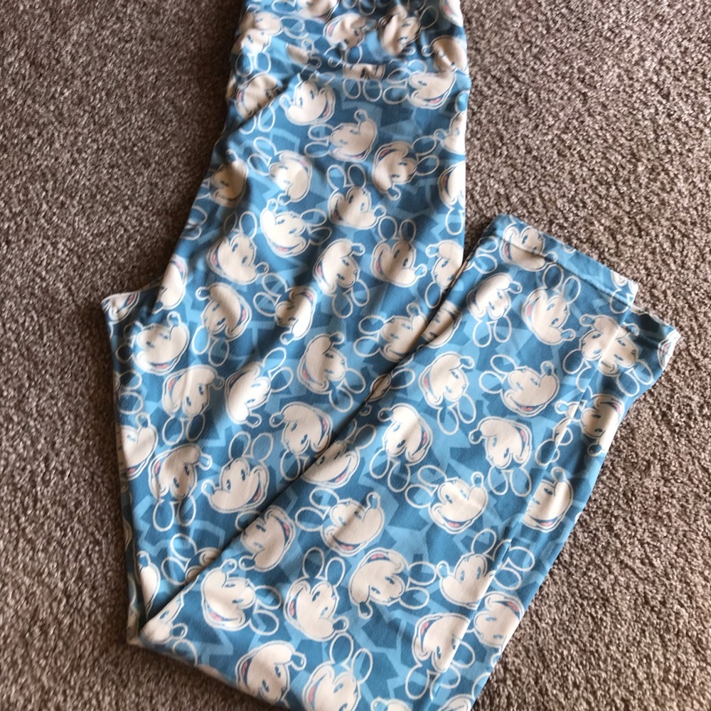 LulaRoe Mickey Mouse TC leggings